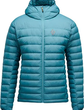 Doudoune chaude et déperlante - M Access Down 2.0 Hoody Creek Blue - Taille M - Bleu - Black diamond - FashionsVida