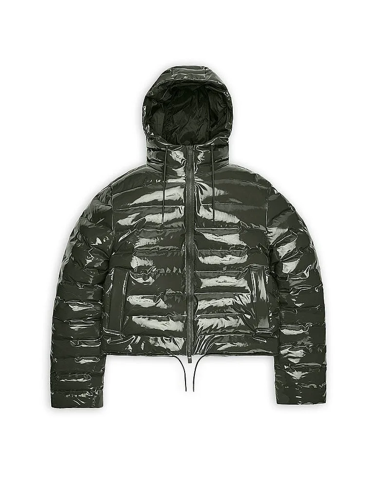 Steppjacke LOHJA SHORT PUFFER JACKET olive M damen - Rains - FashionsVida