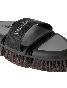 Flexi Kardätsche, Rosshaar schwarz/grau - Waldhausen - FashionsVida