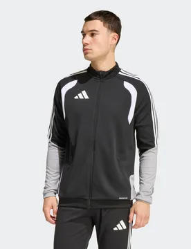Giacca da allenamento Tiro 26 Competition L Black / Light Onix / White - Adidas - FashionsVida