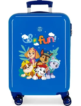 Maleta de cabina infantil Paw Patrol So Fun rígida con capacidad de 34L - Personajes - FashionsVida