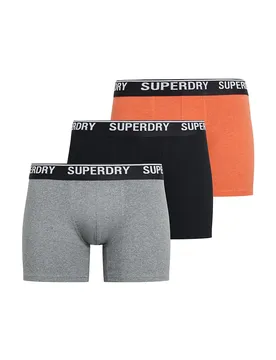 Boxers M3110471c 3 Unités Black / Orange / Grey XL