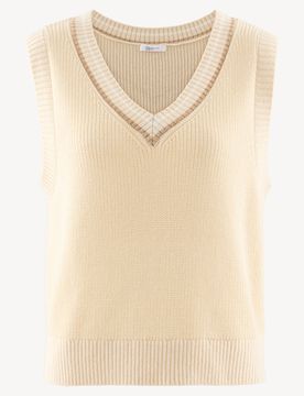 Gilet beige - S