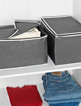 Pagen Ordnungsboxen grau, 2er-Set