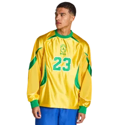 Brazil Men Jerseys/Replicas - Yellow - Size L - Poly Jersey - Yellow - Size: Large