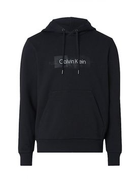Striped Logo Hoodie Con Capp. K10K110761 BEH