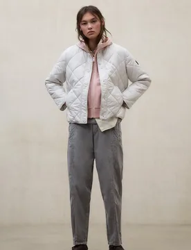 Cazadora de mujer con cuello redondo - Ecoalf - FashionsVida