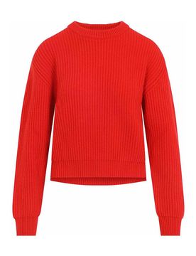 Maglione lavorato a coste