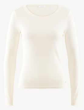 Maglie a maniche lunghe bianco - XL