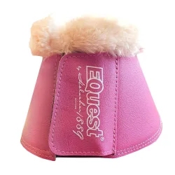 EQuest Hufglocken mit Fell, rose L