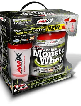 Proteine Del Siero Del Latte Anabolic Monster Doppio Cioccolato 2200g Red / Black