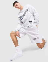 Script Shorts - Herren, Grau - male - Size: L