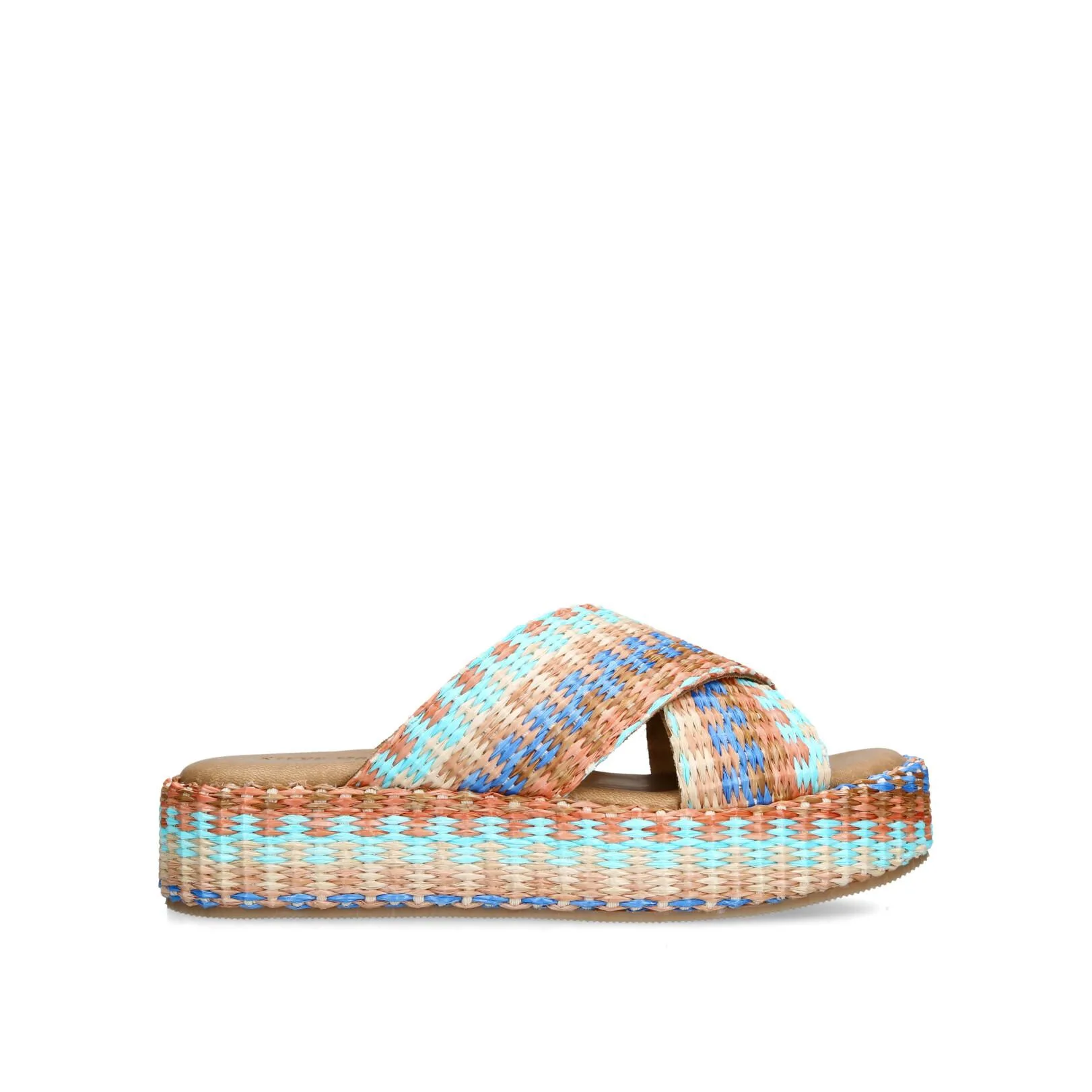 Womens Suede Tulum Multi Sandals - Multicolour - Size Uk 5 - Steve madden - FashionsVida