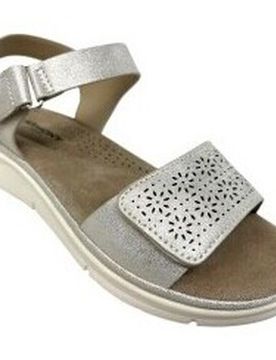 Flache Sandalen 40017 Goldene Damensandale 36;37;38;39;40