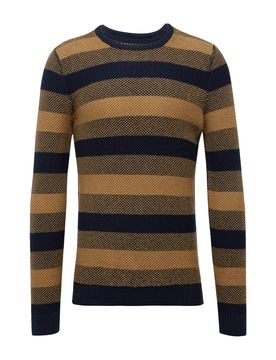 BLEND Jersey marrón / negro