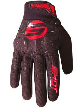 Guanti moto Cross Enduro Spider Rosso taglia 12