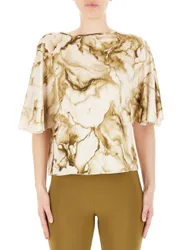 Blusa maniche 3/4 SABBIA XS