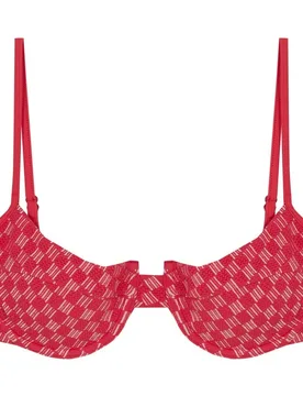 Top de bikini Balconette Cherry con estructura, foams extraíbles y cierre multiposición - Robin Collection - FashionsVida