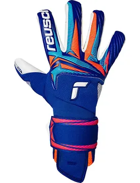 Gants De Gardien De But Attrakt Gold X Guardian Sharp Blu / White / Shock Orange 10 unisex