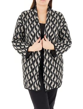 Cardigan aperto NERO 03