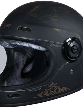 Casco Moto Integrale VEGA Rocker Bronzo Opaco taglia L