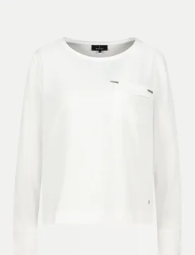 Schluse mit Schmuckdetails Weiß 38 - monari - FashionsVida