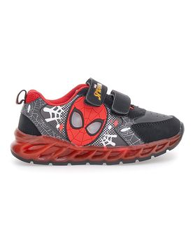 Sneakers nere e rosse con luci R1310616S 29