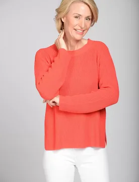 Rdh.-Pullover, 1/1 Arm, uni female - 46 - FashionsVida