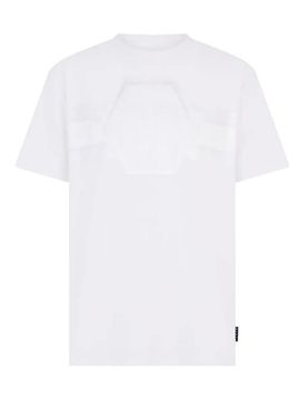 T-Shirt Girocollo Jacquard Linea Esagono