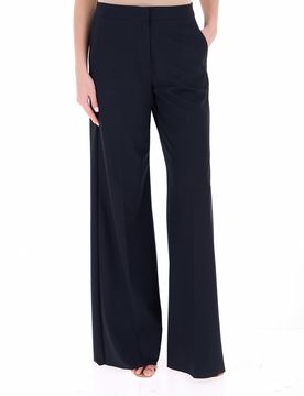 Pantalone misto viscosa BLU NAVY 42