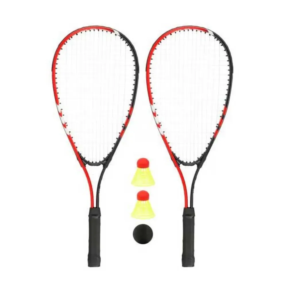 Crossminton Set Red / Grey One Size - Avento - FashionsVida
