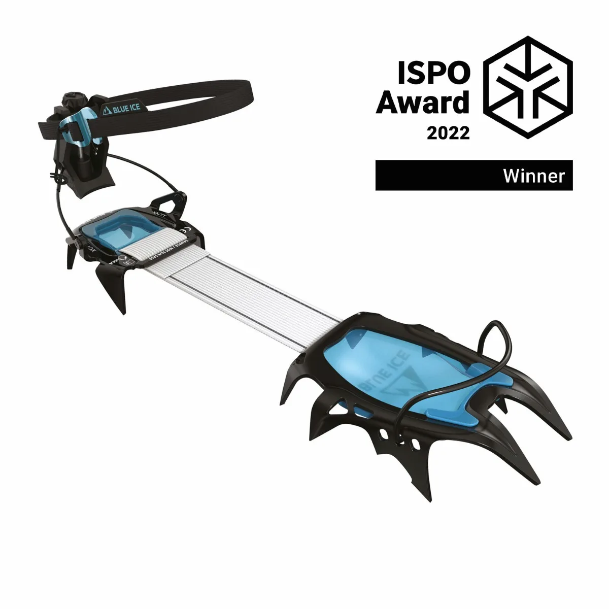 Crampons d'alpinisme - Harfang Alpine - Noir - Blue Ice - FashionsVida