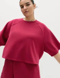 Sand Wash Boxy Top Raspberry female