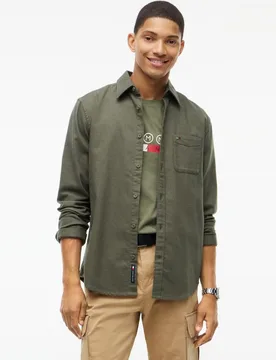 Camisa de franela TJM Reg Flannel Shirt Ext de - Tommy Jeans - FashionsVida