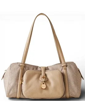 Borsa Bauletto M. Sabbia - 91010195-0189-C75 - Borbonese - FashionsVida