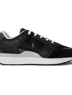 Baskets Train 89 Black / Faded Black EU 38 - Ralph Lauren Ftw - FashionsVida
