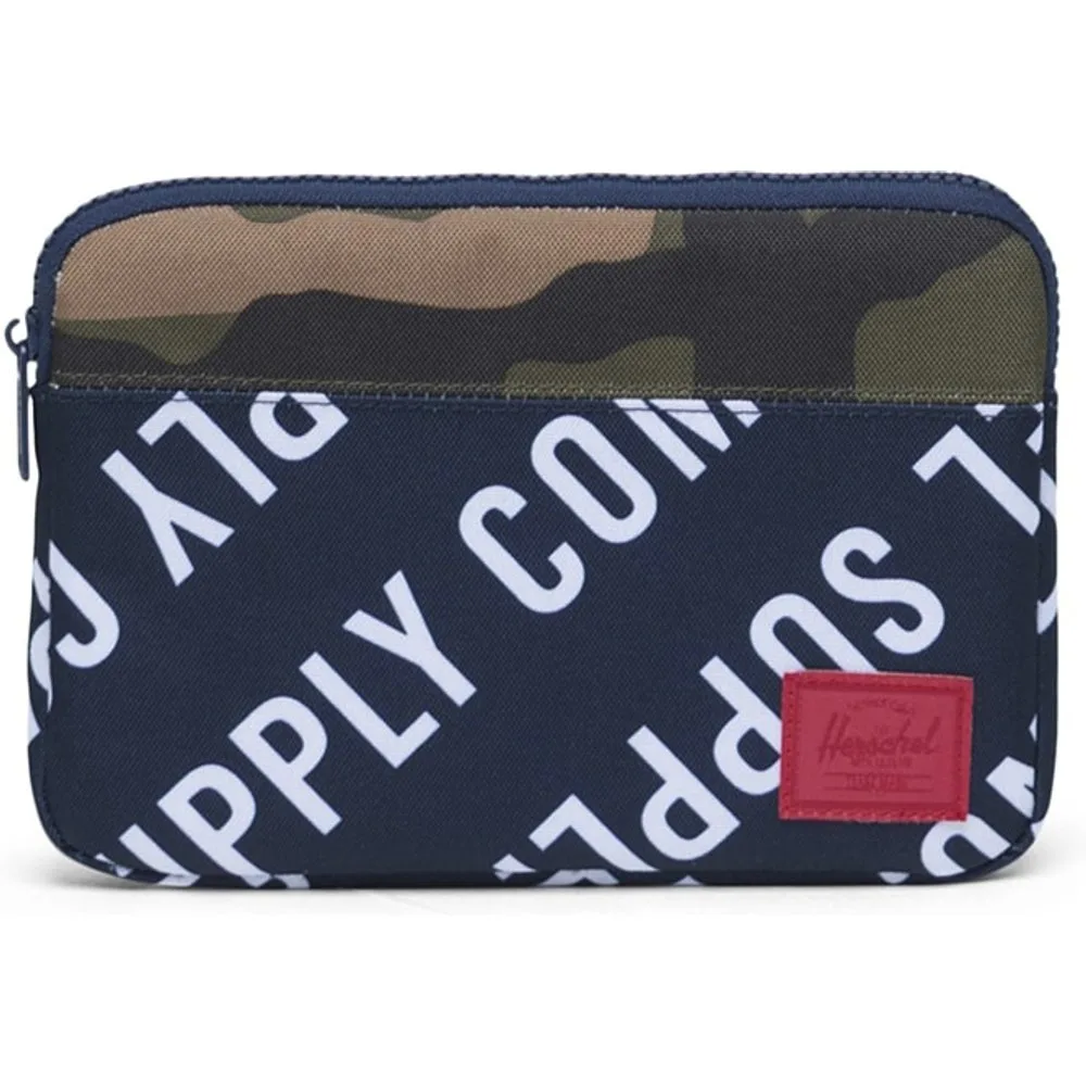 Funda de hombre para ipad mini con cremallera color con letras - Herschel - FashionsVida