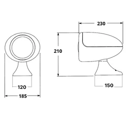 Electro Controlled Light 12v White One Size unisex