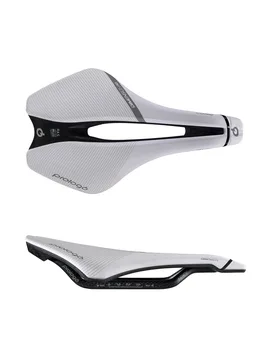 Sella bici DIMENSION 143 PAS white carbon NACK - Prologo - FashionsVida