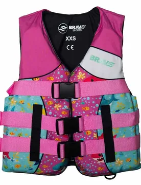 Gilet De Sauvetage Junior Coral Dream Pink XS unisex - Brave Sports - FashionsVida