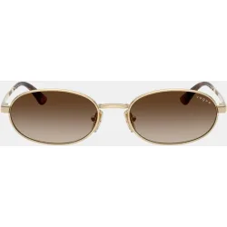 Gafas de sol VO4353S de mujer ovalada en metal con lente degradada