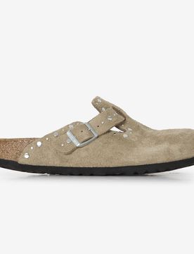 Boston Suede Rivet taupe 39