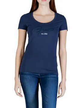 Guess Damen T-Shirt Blau 507627