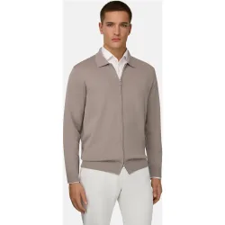 Jersey full zip de algodón