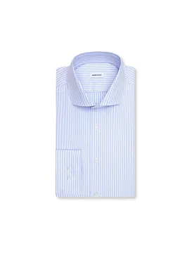 Camisa Slim Fit azul claro 41 - Seidensticker - FashionsVida