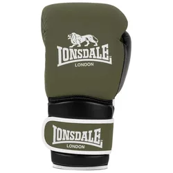 Gants De Boxe En Cuir Barford Olive / Black / White 10 oz