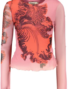 Damen LANGARM-T-SHIRT Rosa 26SWTK50_RS3049
