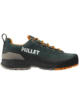 Chaussures d'approche en GORE-TEX® - Cimaï Pro GTX M Deep Bottle en Cuir - Taille 9,5 UK - Gris - Millet - FashionsVida
