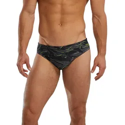 Galaxy Swimming Brief Black / Lime 28 Men