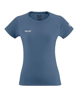 T-shirt de sport Fusion TSs bleu marine S - Millet - FashionsVida